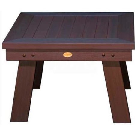 HIGHWOOD USA highwood® Pocono Deep Seating Patio Side Table - Weathered Acorn AD-DSST1-ACE